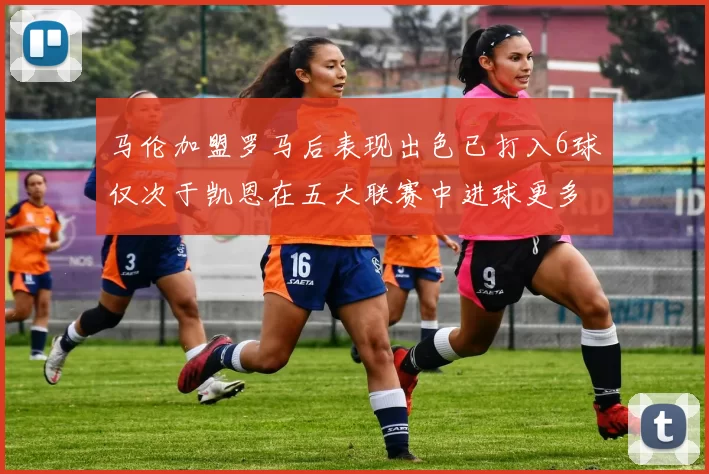 马伦加盟罗马后表现出色已打入6球仅次于凯恩在五大联赛中进球更多